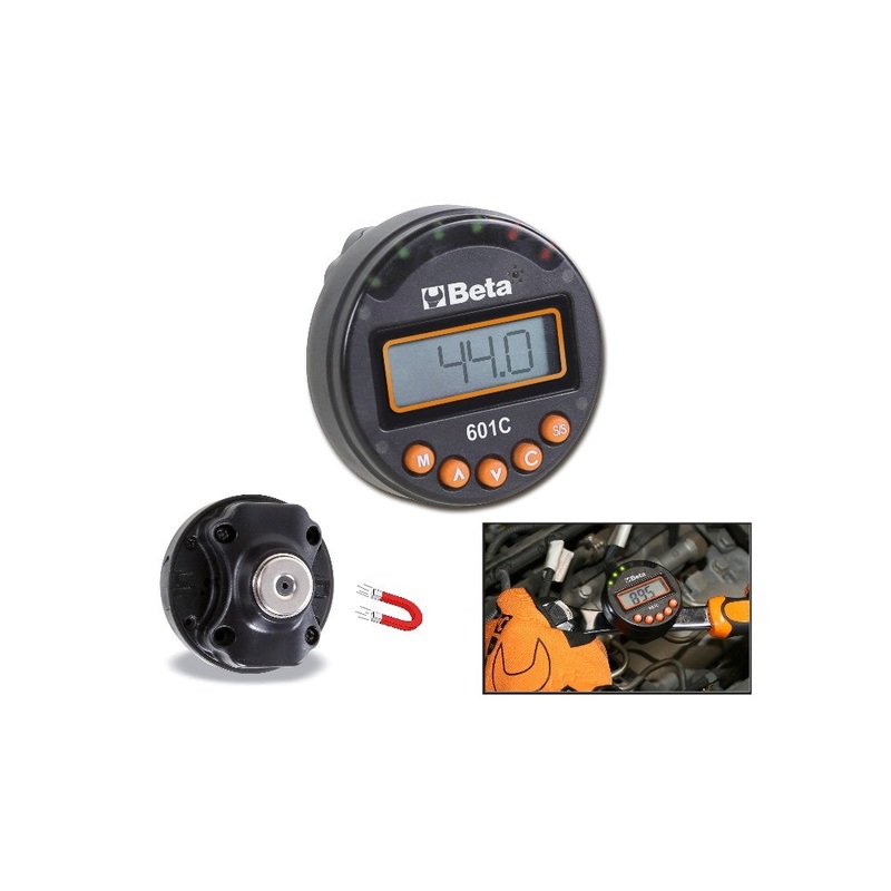 Beta Tools (Article# 601C) Digital Torque Angle Indicator, Accuracy: +/-2% – BT 6010100