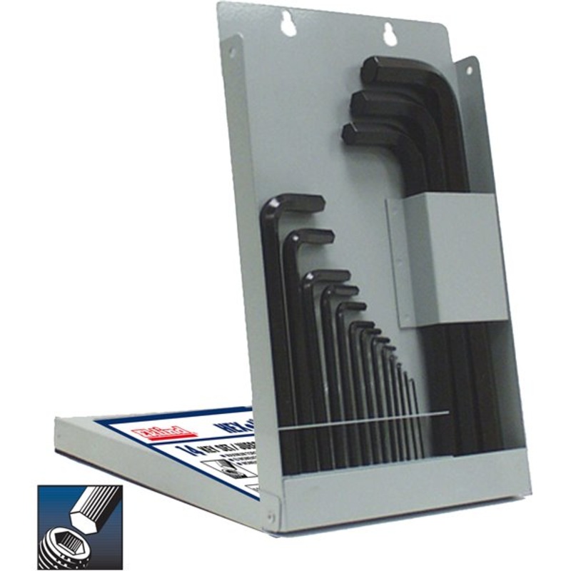 Eklind Set of 11 Long Hexagon L-Key with Metal Box – EK 10611 Hexagon L-Key Set