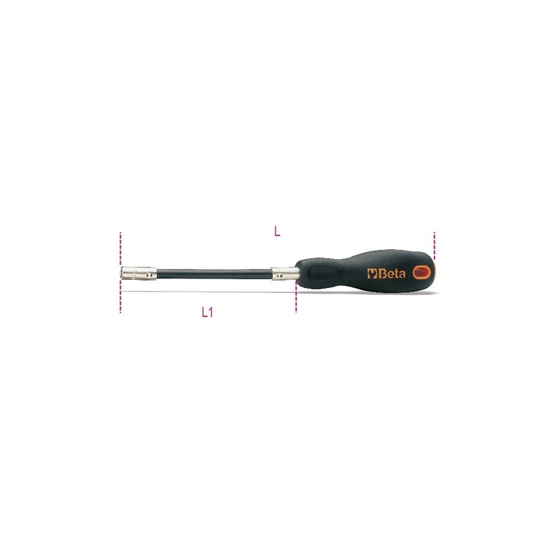 Beta Tools (Article# 897) Flexible Bit Holder with Handle – BT 8970010