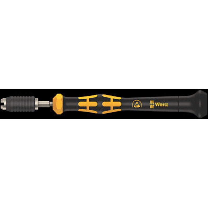 Wera 1460 ESD Kraftform Micro Pre-Set Torque Screwdriver with Quick-release chuck, 0.02-0.06 Nm – WE 05074800010