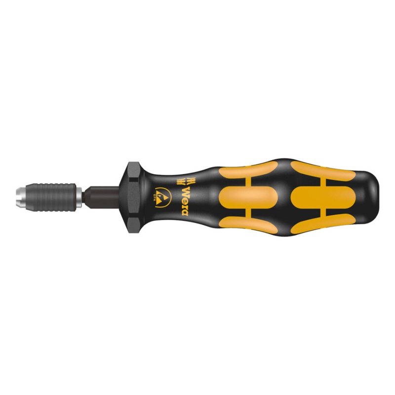 Wera Series 7400 ESD Kraftform Torque Screwdriver with Quick-Release Chuck, 7455 ESD X 0.1-0.34 NM – WE 05074826010