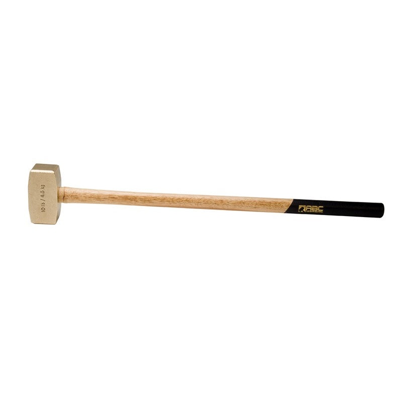 ABC Hammers 10 lbs Brass Hammer with 32 in Wood Handle – ABC ABC10BW