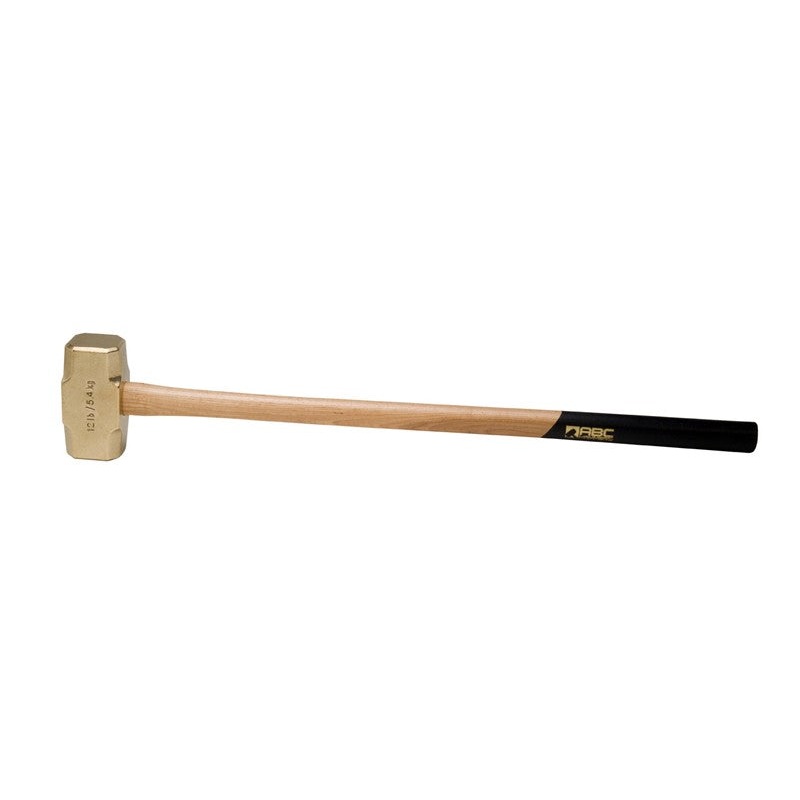 ABC Hammers 12 lbs Brass Hammer with 32 in Wood Handle – ABC ABC12BW
