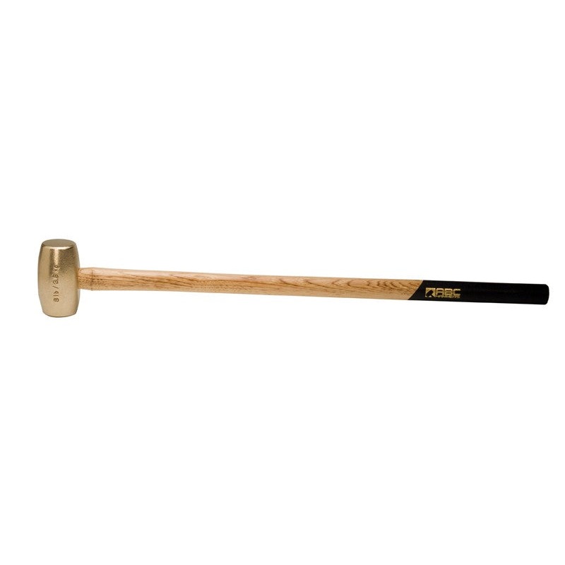 ABC Hammers 8 lbs Brass Hammer with 32 in Wood Handle – ABC ABC8BW