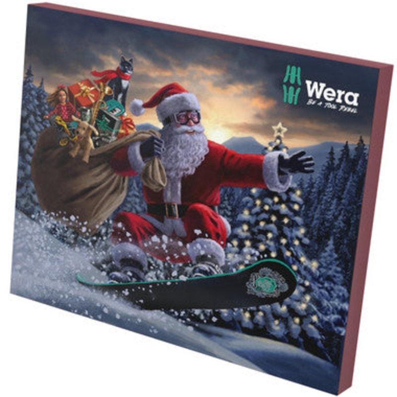Wera 136609 Advent calendar 2024, 25 pieces