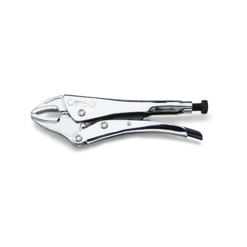 Beta Tools (Article# 1052 190) Self-Locking Plier, Concave Jaws, Chrome-Plated, 7.5 in – BT 10520019