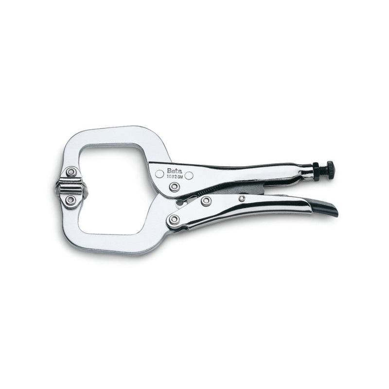 Beta Tools (Article# 1062GM 290) Self-Locking Plier, Floating C Jaws, Chrome-Plated, 11.4 in – BT 10620229