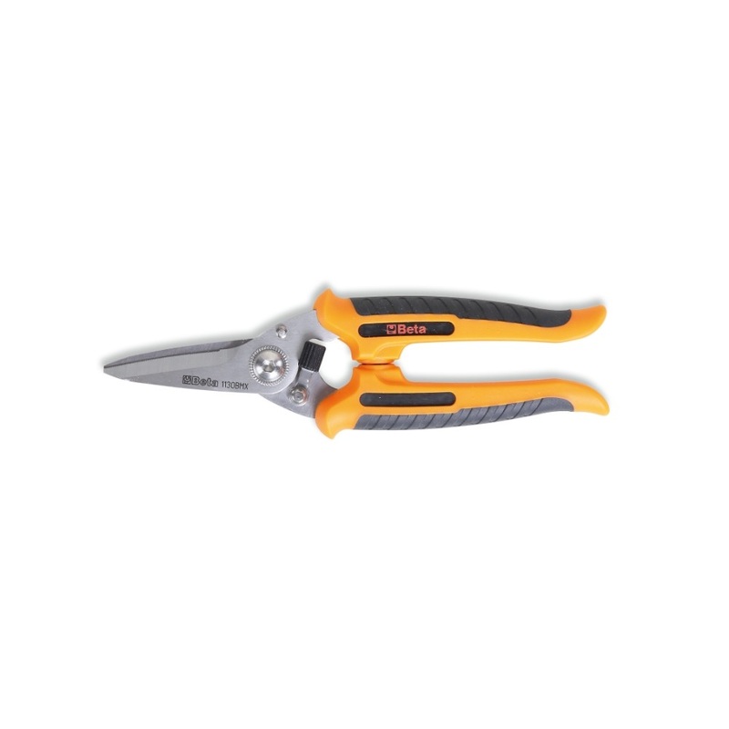Beta Tools (Article# 1130BMX) Multi-Purpose Straight Blade Snips – BT 11300002
