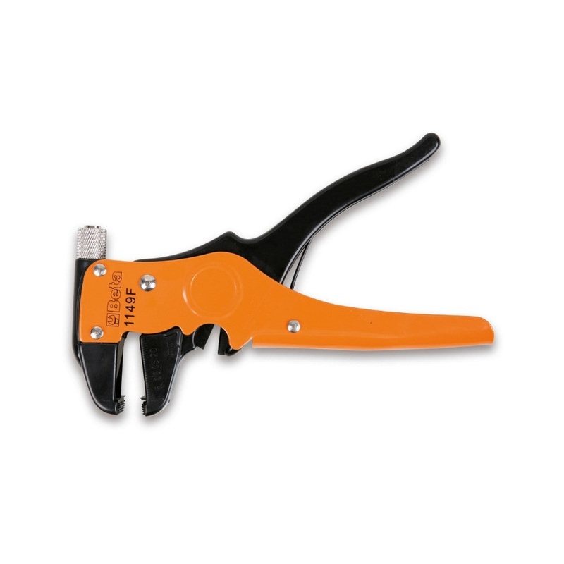 Beta Tools (Article# 1149F) Front Wire Stripping Plier with Cutting Blade, Self-Adjustable – BT 11490010