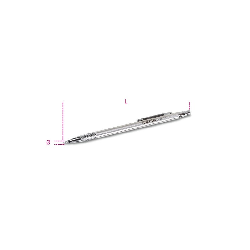 Beta Tools (Article# 1688PC) Engineer’s Scriber, Chrome-Plated – BT 16880300