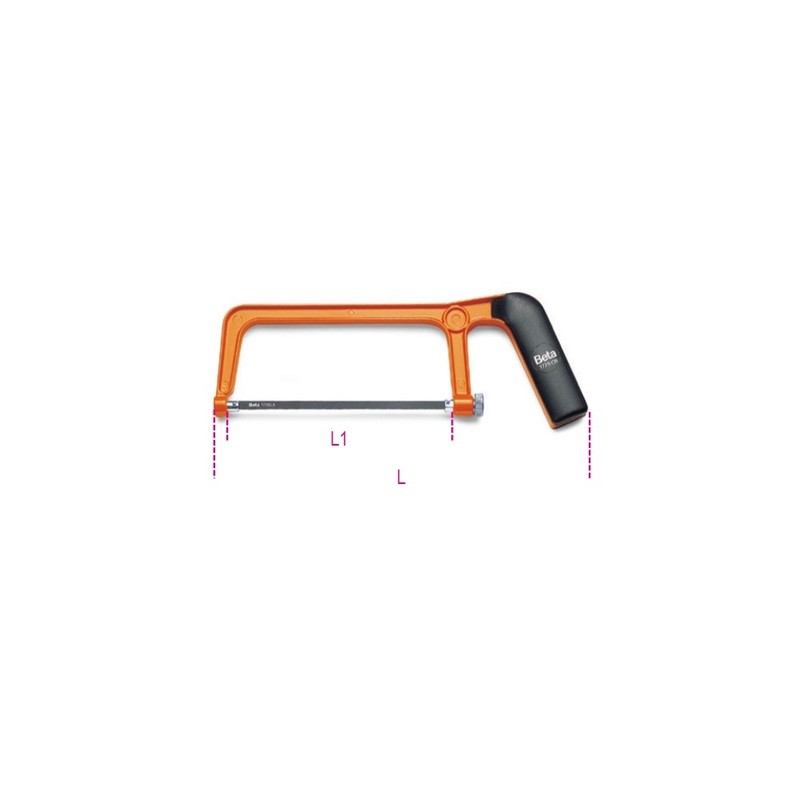 Beta Tools (Article# 1725CR) Mini Hacksaw Frame – BT 17250010
