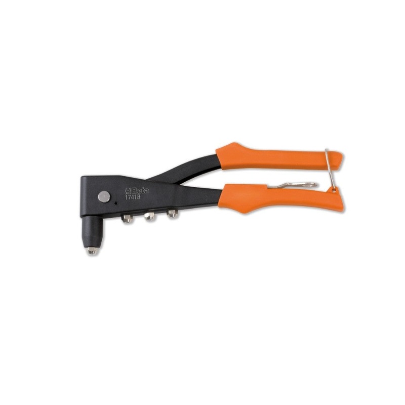 Beta Tools (Article# 1741B) Riveting Plier Supplied with 4 Interchangeable Nozzles – BT 17410000