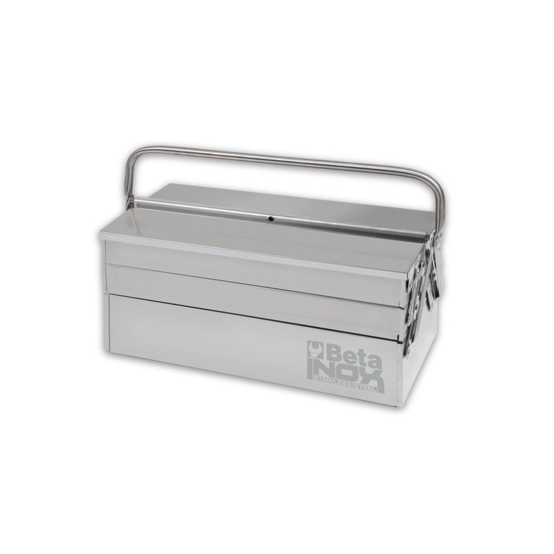 Beta Tools (Article# C20TSS) Five-Section Cantilever Tool Box, INOX Stainless Steel – BT 21203001
