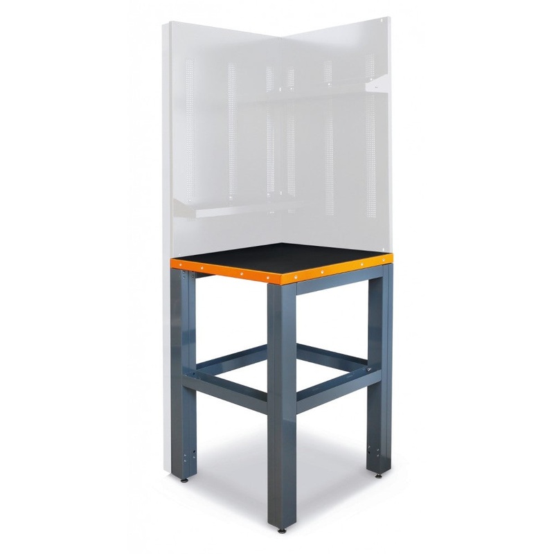 Beta Tools (Article# C55KAI G) Corner Worktop for Workshop Equipment Combination – Gray – BT 55000385