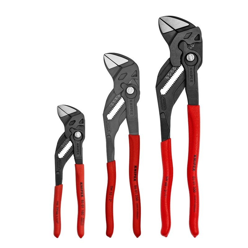 Knipex 3 Pc Black Pliers Wrench Set – 00 20 06 US3
