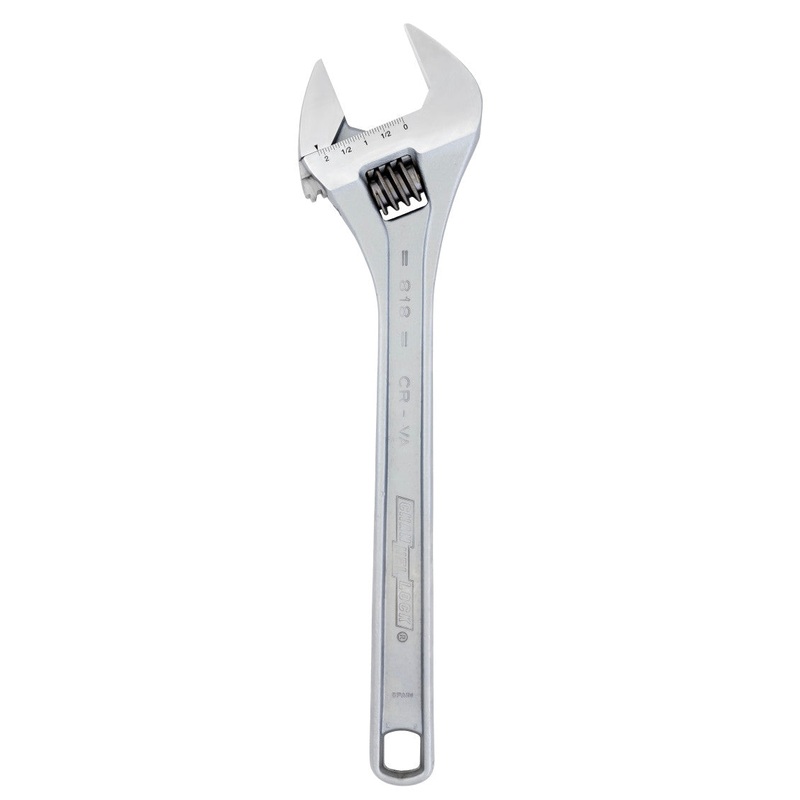 Channellock Chrome Adjustable Wrench, 18 in – CL 818 Adjustable Wrench