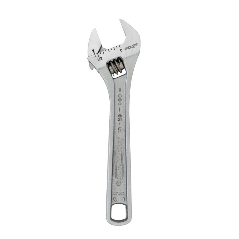 Channellock Chrome Adjustable Wrench, 4.5 in – CL 804 Adjustable Wrench