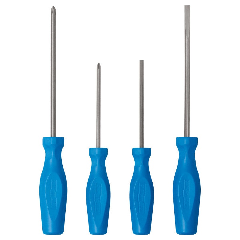 Channellock Set of 4 Tri-lobe Grip Natural Finish Standard Screwdrivers – CL SD-4H
