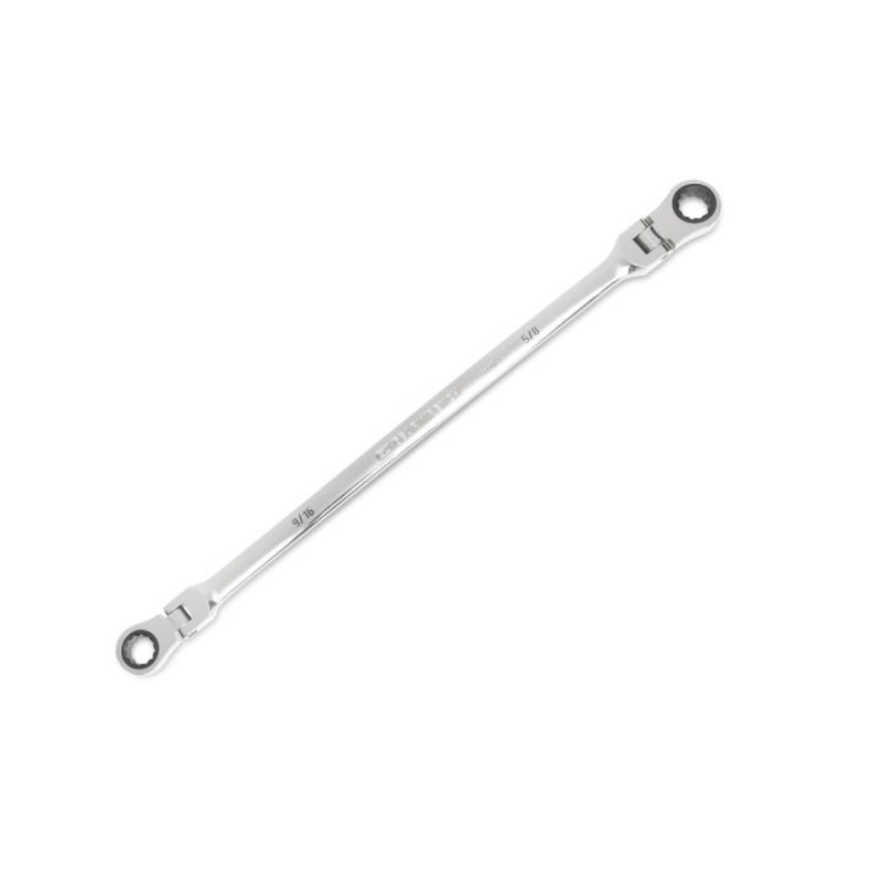 GEARWRENCH 90-Tooth 12-Point GearBox Double Flex Ratcheting Wrench, 9/16 x 5/8 in – GW 86828 Ratcheting Wrench