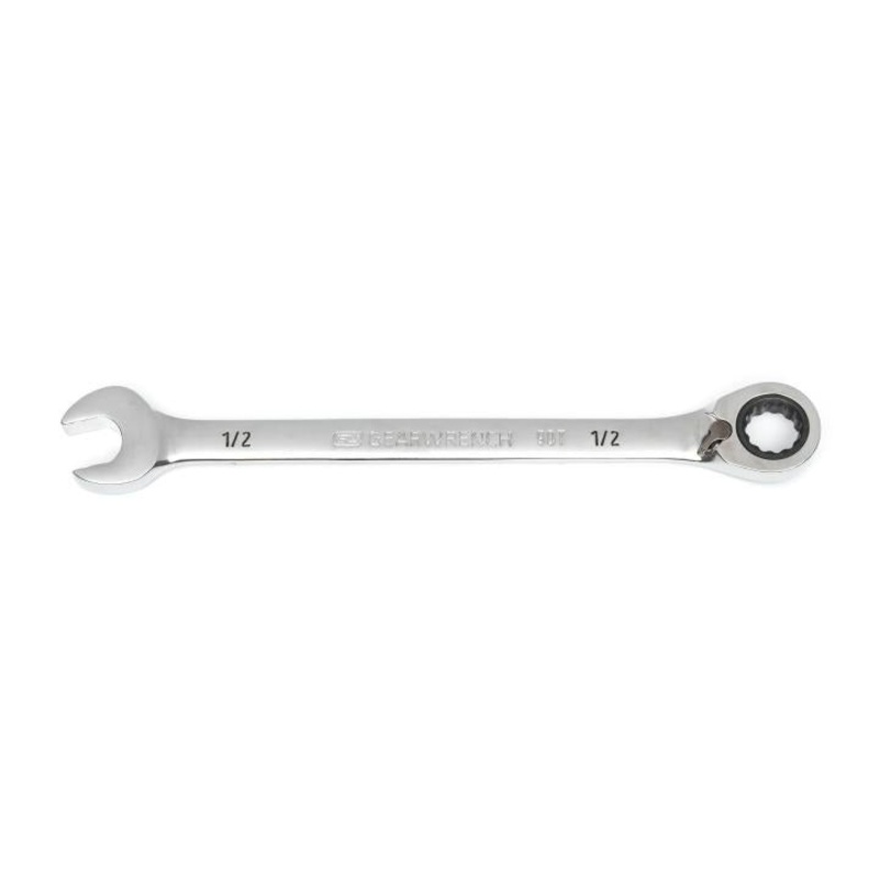 GEARWRENCH 90-Tooth 12-Point Reversible Ratcheting Wrench, 1/2 in – GW 86645 Ratcheting Wrench