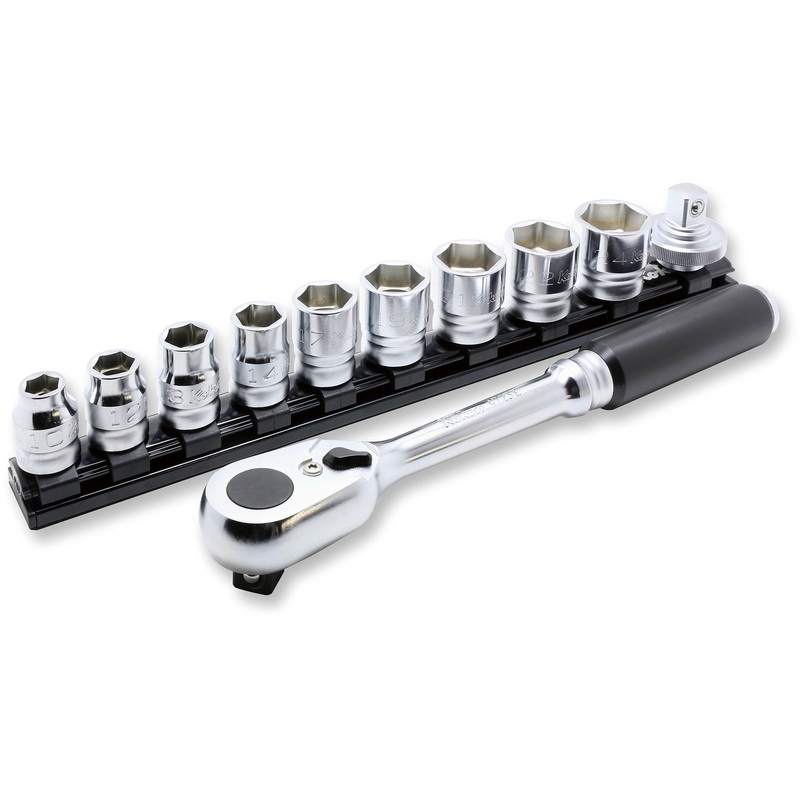 Ko-ken Tools 1/2 Sq. Dr. 11 Piece Z-Series 6-Point Metric Socket set 10-24mm