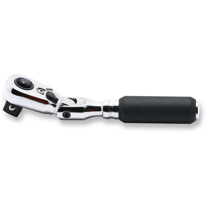 Ko-ken Tools 1/4 Body 3/8 Sq. Dr. Ratchet Handle 72 teeth Flexible Head Length 114mm Quick Release Z-series