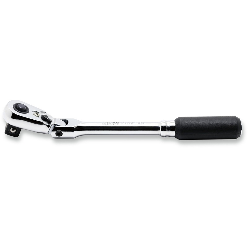 Ko-ken Tools 1/4 Body 3/8 Sq. Dr. Ratchet Handle 72 teeth Flexible Head Length 160mm Quick Release Z-series