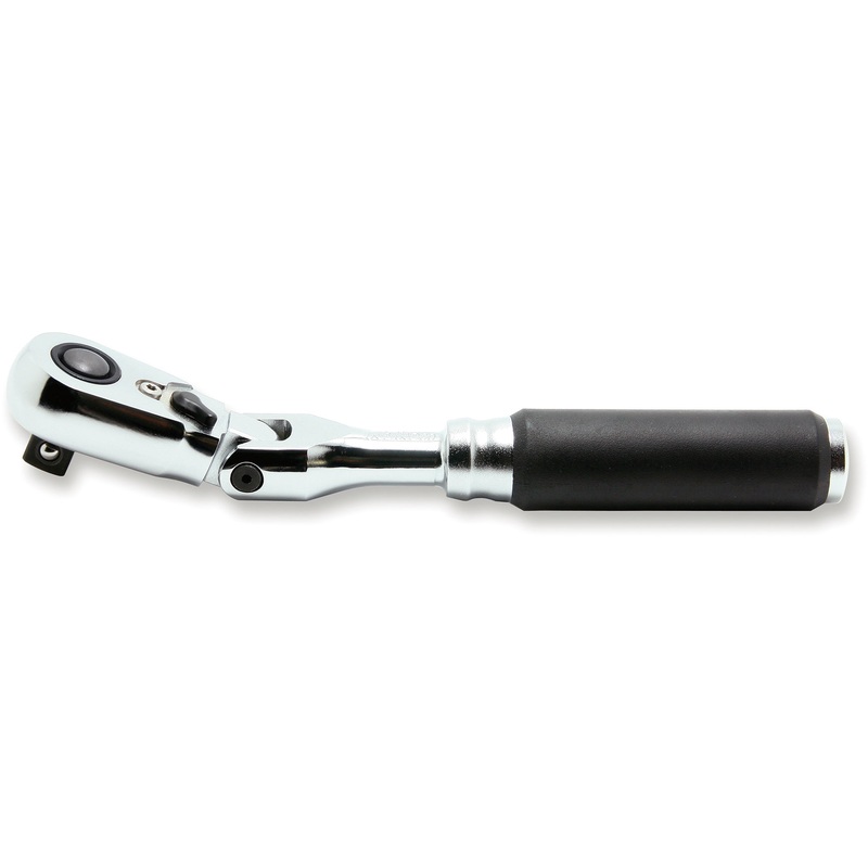 Ko-ken Tools 3/8 Sq.Dr. Ratchet Handle 72 teeth Flexible Head Length 178mm Quick Release Z-series