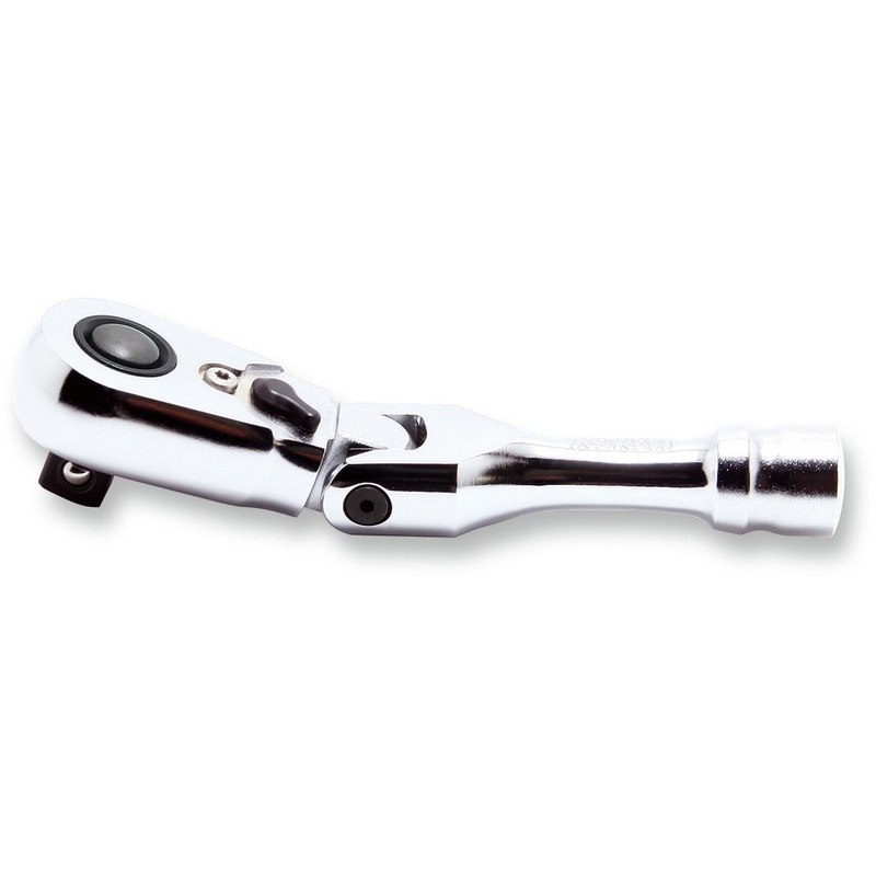 Ko-ken Tools 3/8 Sq.Dr. Ratchet Handle 72 teeth Short, Flexible Head Length 100mm Quick Release Z-series