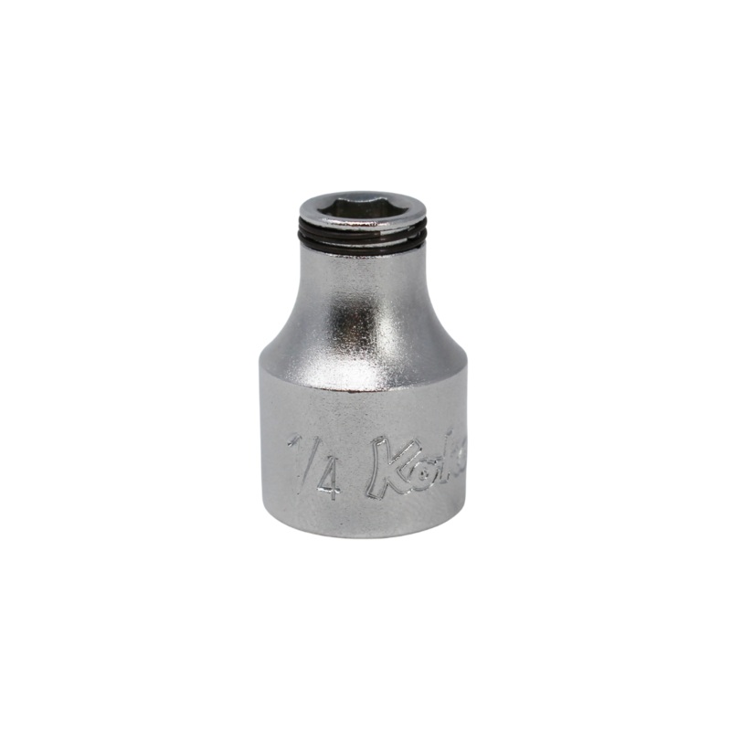 Ko-ken Tools 3/8 Sq. Dr. SAE Nut Grip Chrome Socket in 1/4