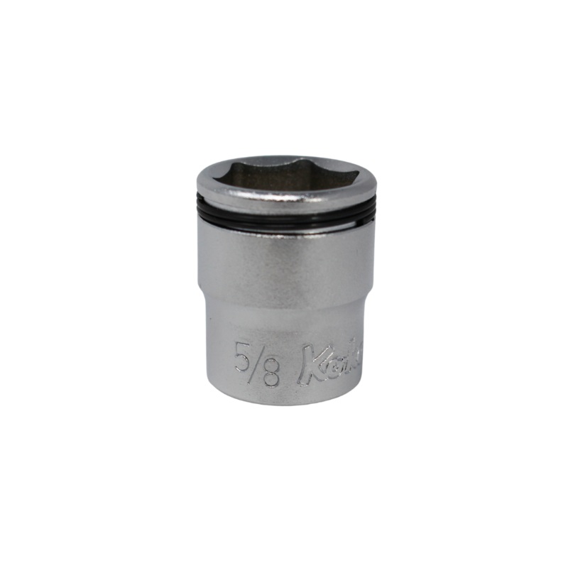 Ko-ken Tools 3/8 Sq. Dr. SAE Nut Grip Chrome Socket in 5/8