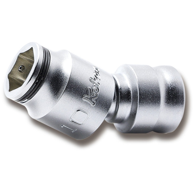 Ko-ken Tools 3/8 Sq. Dr. Z-series Universal NUT GRIP Socket 8mm