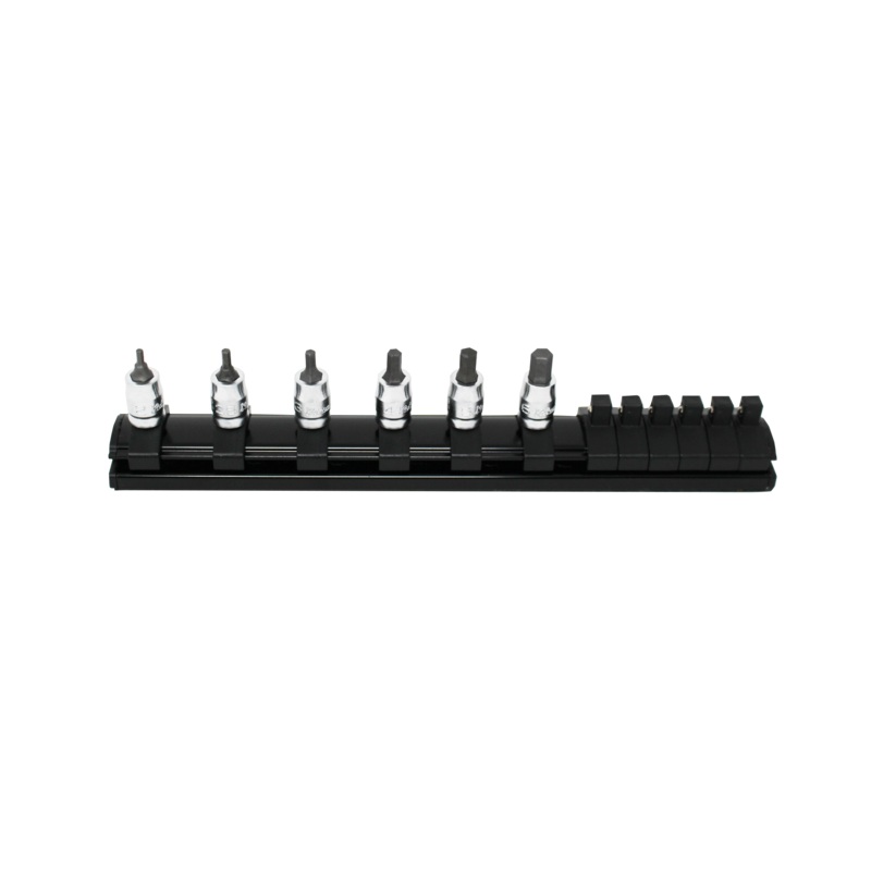 Ko-ken Tools 6 piece 1/4 Sq. Drive 25mm Z-Series Hex Bit Socket Set 2-6mm