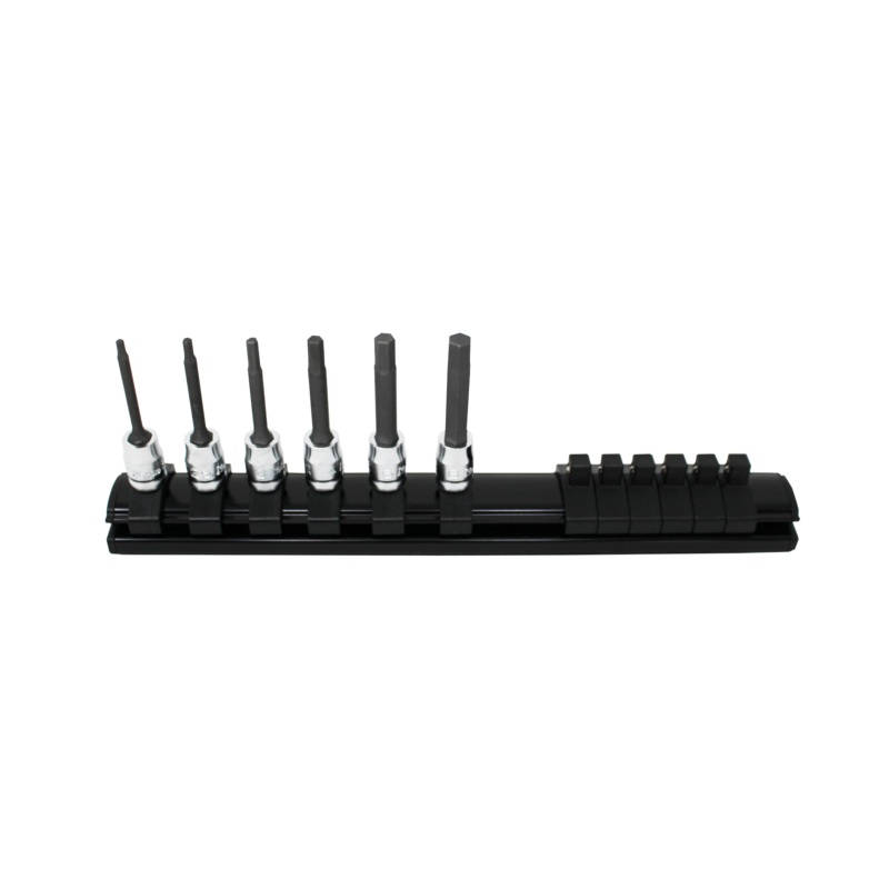 Ko-ken Tools 6 piece 1/4 Sq. Drive 50mm Z-Series Hex Bit Socket Set 2-6mm