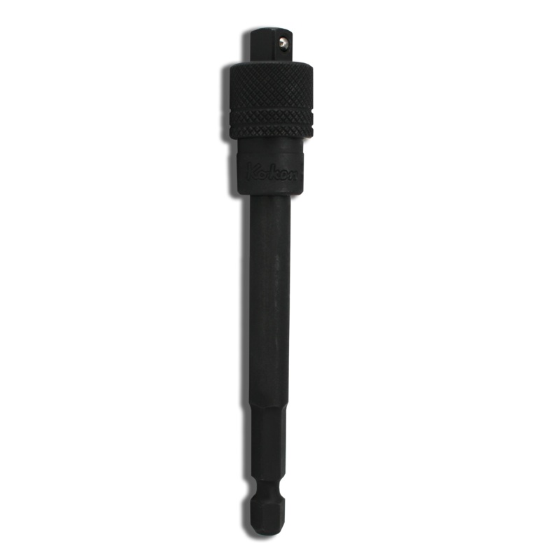 Ko-ken Tools E6.3 drive locking adaptor 1/4M, Length 100mm
