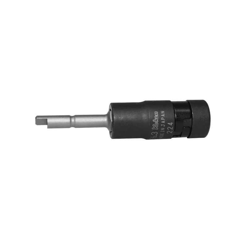 Ko-ken Tools Special 4mm Half Moon Adaptor, Size 1/4Hex (Ball Type)