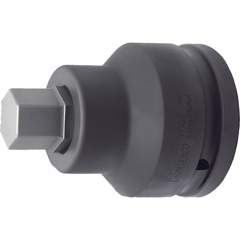 Ko-ken Tools 1.1/2 Sq. Dr. Bit Socket 22mm Hex Length 115mm