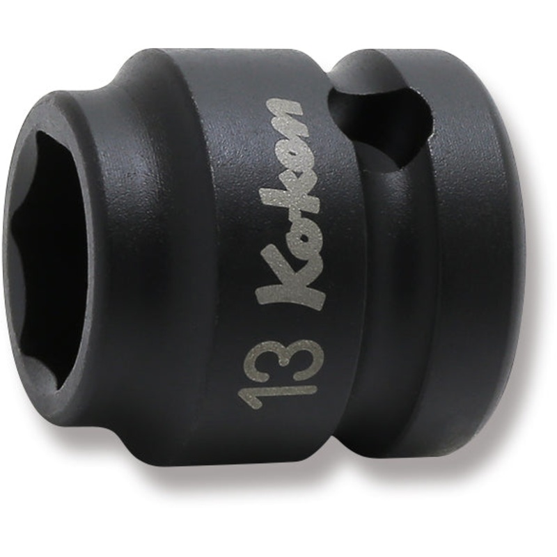 Ko-ken Tools 1/2 Sq. Dr. Thin Wall 6-Point Impact Metric Socket 13mm