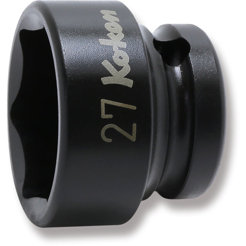 Ko-ken Tools 1/2 Sq. Dr. Thin Wall 6-Point Impact Metric Socket 27mm