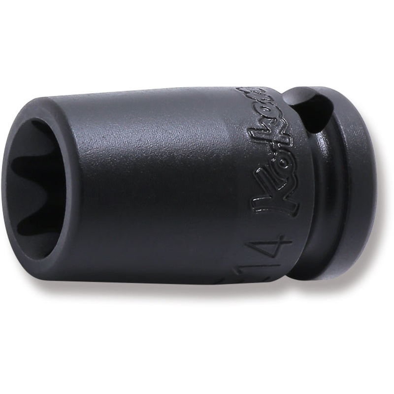 Ko-ken Tools 3/8 Sq. Dr. Impact TORX E14 Socket w/ Magnet