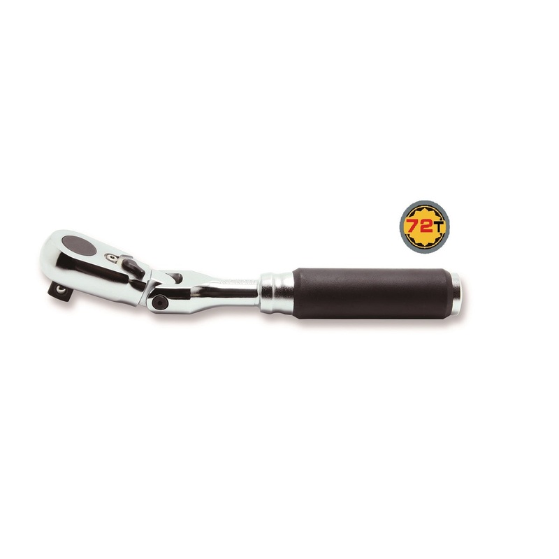 Ko-ken Tools 3/8 Sq. Dr. Ratchet Handle 72 teeth Flexible Head Length 178mm Z-series