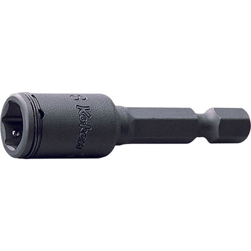 Ko-ken Tools 1/4 Hex Dr. Nut Setter 10mm Nut Grip Length 50mm