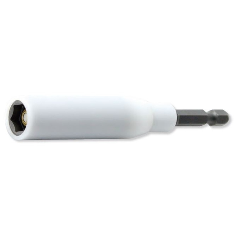 Ko-ken Tools 1/4 Hex Dr. Nut Setter with Plastic Protector 14mm 6 point Length 100mm Slide Magnet Turnable POM cover