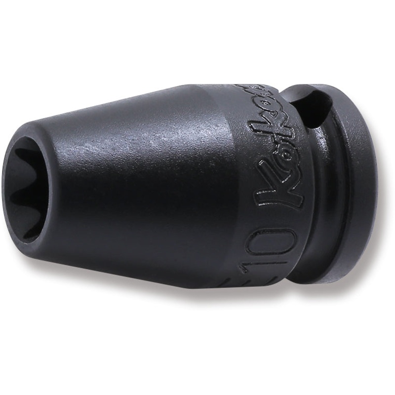 Ko-ken Tools 3/8 Sq. Dr. Impact TORX E10 Socket w/ Magnet – Length 32mm
