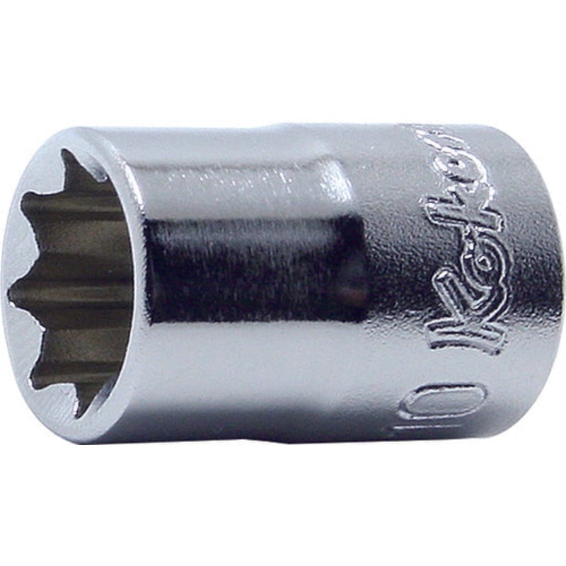 Ko-ken Tools 3/8 Sq. Dr. Socket 8mm Double Square Length 26mm