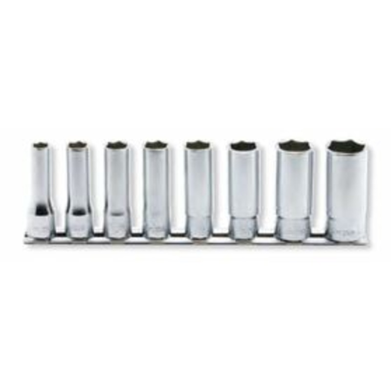 Ko-ken Tools 3/8 Sq. Dr. Socket set 8mm-19mm 12 point 200mm 8 pieces