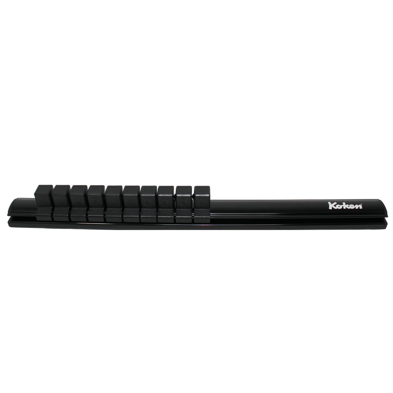Ko-ken Tools Magnetic Aluminum Rail 1/2 Plastic Clip x 10 pieces 300mm
