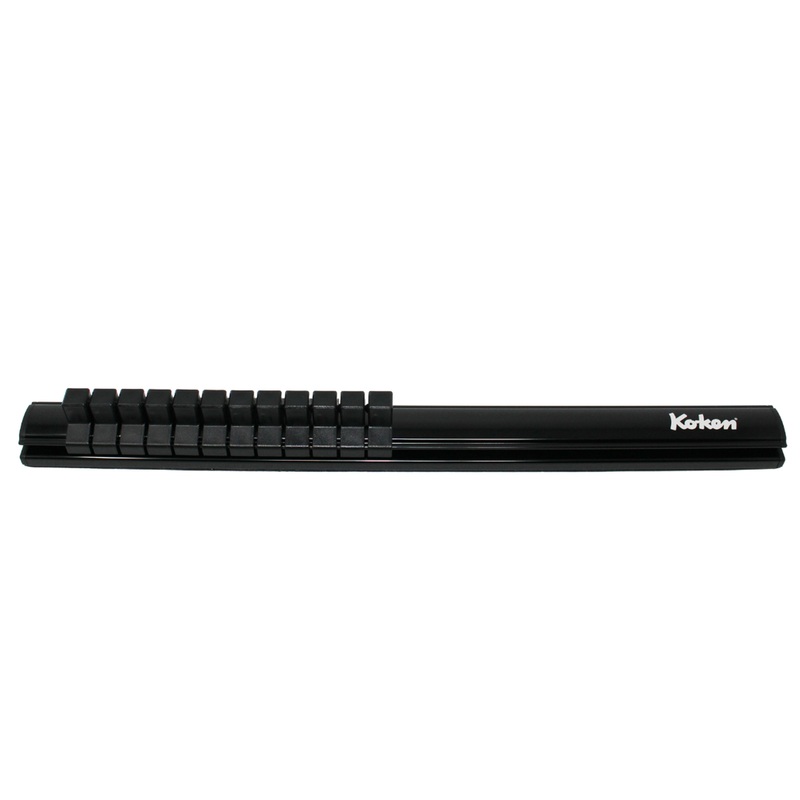 Ko-ken Tools Magnetic Aluminum Rail 3/8 Plastic Clip x 12 pieces 300mm