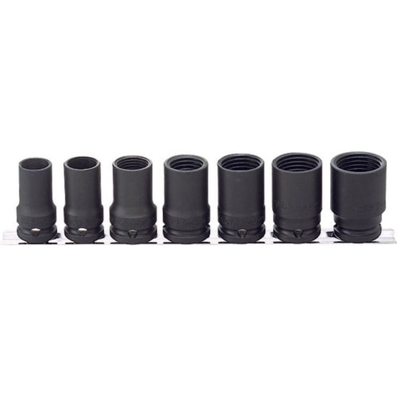 Ko-ken Tools 1/2 Sq. Dr. Lock Nut Buster Set 17-27.5mm For Lock Nut 7 pieces