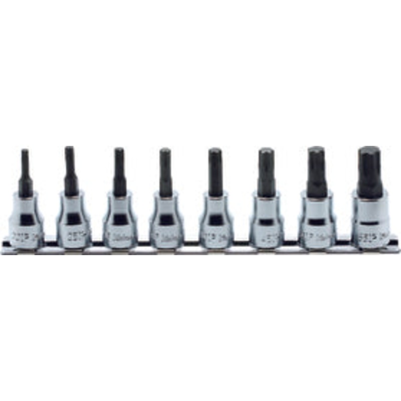 Ko-ken Tools 3/8 Sq. Dr. 8 Piece TORXplus Bit Socket set 20IP-55IP